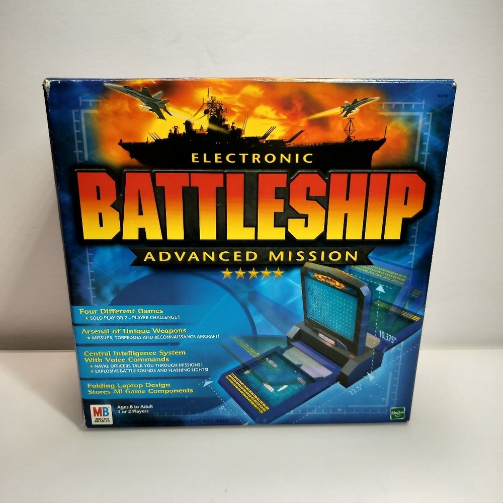 Electronic Battleship Advanced Mission Game Pre-owned